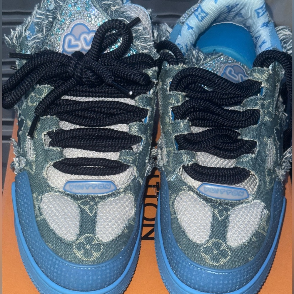 Louis Vuitton Trainers Since 1854 Sneakers in Blue and Black